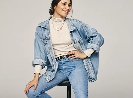 LE DENIM EN ALL OVER POUR UNE ALLURE CÉLESTE